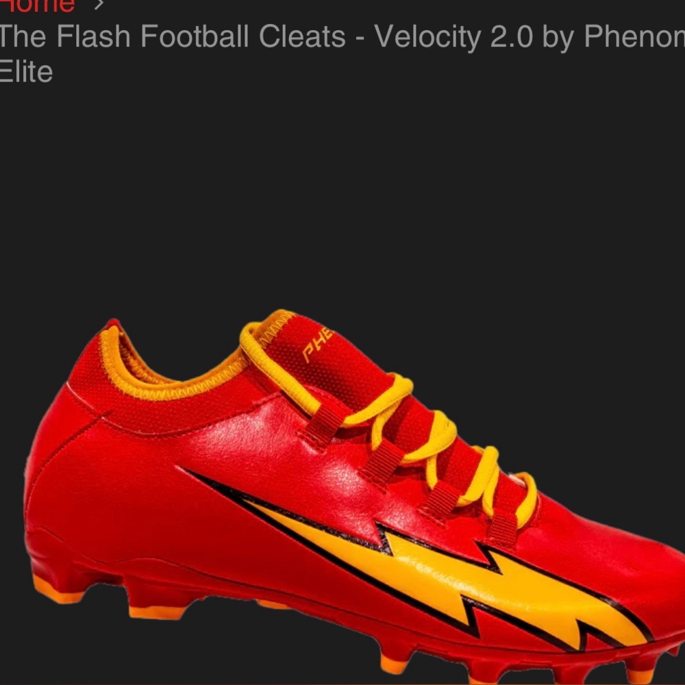Phenom velocity 2.0 size 6. Flash football cleats very good condition. - Picture 5 of 5